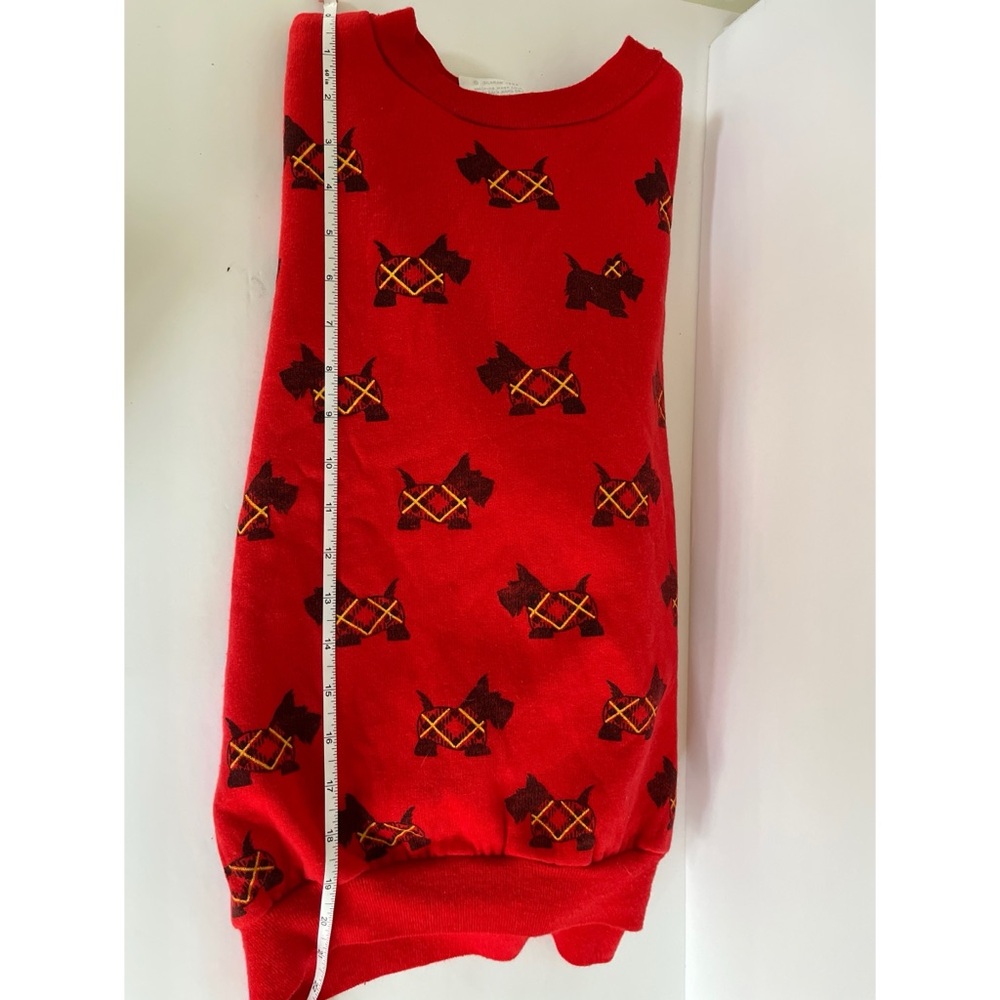 Vintage Scarab Scottie Dog Crewneck Sweatshirt - Picture 7 of 7